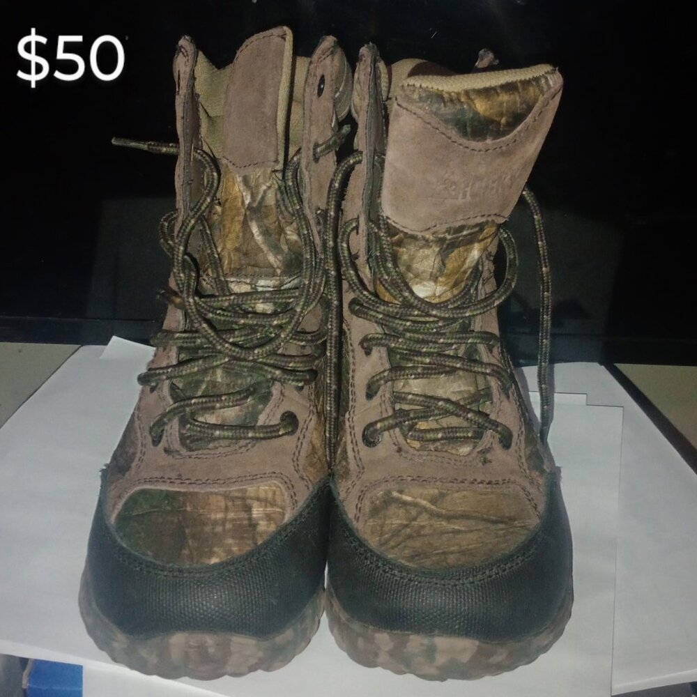 Kid's Rocky Waterproof, Insulated Hunting Boots